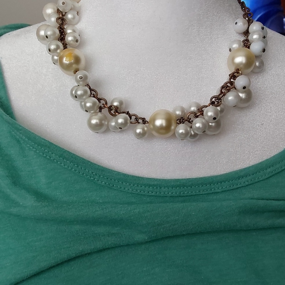 VINTAGE ROBERT ROSE Pearl Necklace - Picture 6 of 7